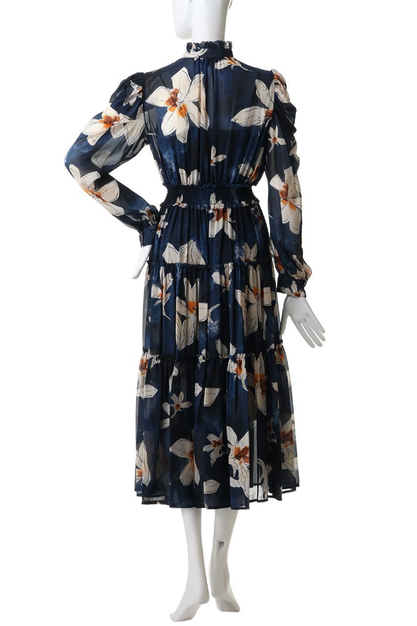 【コルコバード/CORCOVADO】のカラーシフォンドレス 人気、トレンドファッション・服の通販 founy(ファニー) 　ファッション　Fashion　レディースファッション　Fashion for Women　ワンピース　Dresses　フォーマル・パーティードレス・結婚式用ドレス　Elegant & Casual Dresses　チュニック　Tunic Tops & Dresses　2026年　2026　ギャザー　Gathered, Ruffled　シフォン　Chiffon, Lightweight Fabric　シューズ　Shoes, Footwear　スリーブ　Sleeve, Long Sleeve / Short Sleeve　チュニック　Tunic, Long Top　ドレス　Dress, One-Piece　パーティ　Party, Party Style　フラワー　Flower, Floral　リゾート　Resort, Vacation Style　リボン　Ribbon, Bow　夏　Summer　春　Spring　S/S・春夏　SS, Spring/Summer, Warm Season　other-4|ID: prp329100004793115 ipo3291000000035894745