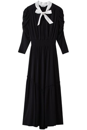 【コルコバード/CORCOVADO】のバイカラーボウタイリボンドレス 人気、トレンドファッション・服の通販 founy(ファニー) ファッション Fashion レディースファッション Fashion for Women ワンピース Dresses フォーマル・パーティードレス・結婚式用ドレス Elegant & Casual Dresses チュニック Tunic Tops & Dresses インナー Innerwear ジャケット Jacket, Outerwear チュニック Tunic, Long Top ドレス Dress, One-Piece フィット Fit, Slim Fit フレア Flare, Flared |ID:prp329100004793118