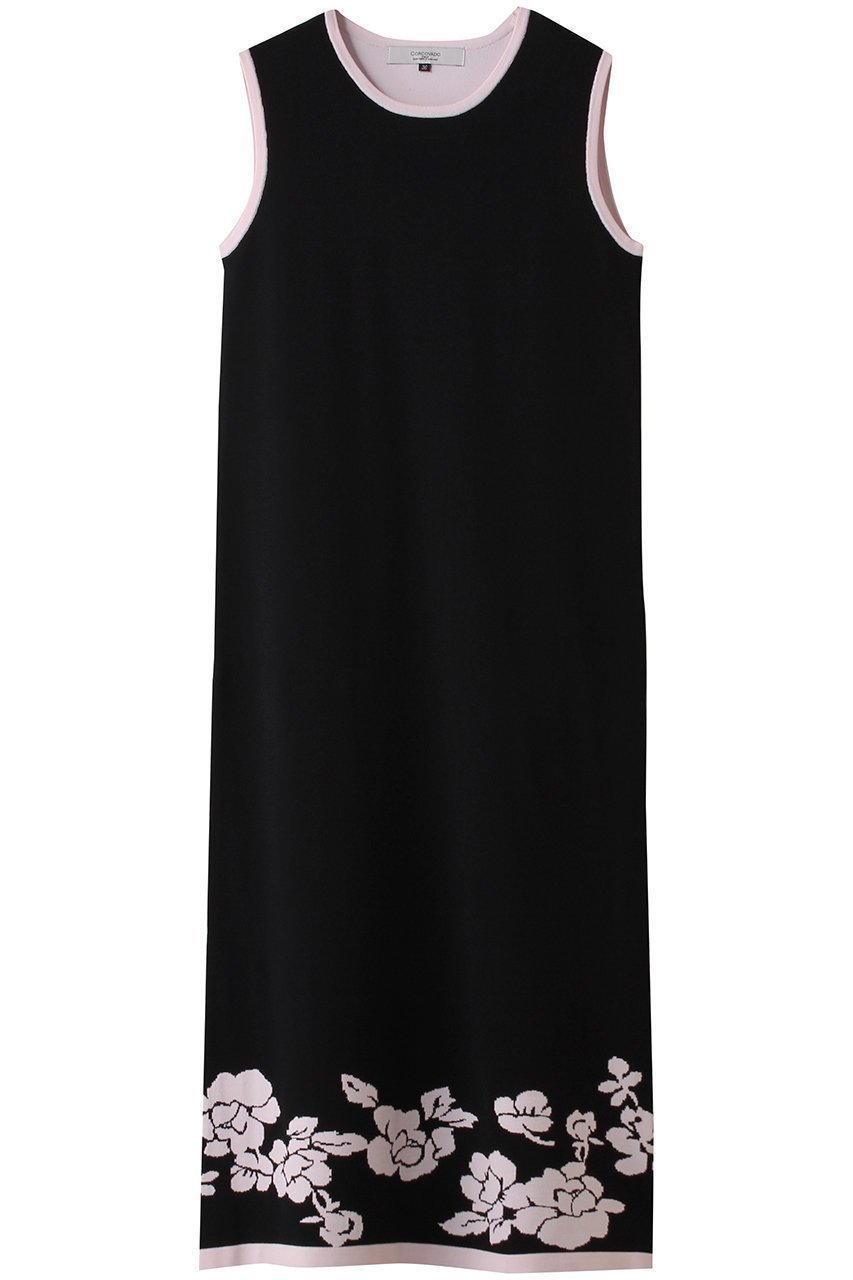 【コルコバード/CORCOVADO】のカメリアジャカードドレス インテリア・キッズ・メンズ・レディースファッション・服の通販 founy(ファニー) ファッション Fashion レディースファッション Fashion for Women ワンピース Dresses フォーマル・パーティードレス・結婚式用ドレス Elegant & Casual Dresses チュニック Tunic Tops & Dresses 2026年 2026 ジャカード/ジャガード Jacquard, Woven Pattern チュニック Tunic, Long Top ドレス Dress, One-Piece パーティ Party, Party Style フィット Fit, Slim Fit 夏 Summer 春 Spring S/S・春夏 SS, Spring/Summer, Warm Season ブラック|ID: prp329100004793120 ipo3291000000034777904