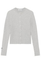 【マディソンブルー/MADISONBLUE】のCABLE KNIT CARDIGAN ケーブルニットカーディガン グレー|ID: prp329100004793122 ipo3291000000035805404