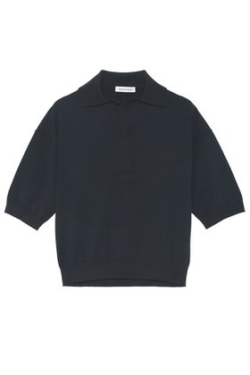 【マディソンブルー/MADISONBLUE】 SKIPPER HALF SLEEVE KNIT スキッパーH/Sニット人気、トレンドファッション・服の通販 founy(ファニー) ファッション Fashion レディースファッション Fashion for Women トップス・カットソー Cut & Sew Tops ニット Knit Tops & Sweaters カジュアルプルオーバー・ニットトップス Pullovers & Knit Tops / Casual Pullovers 2026年 2026 インナー Innerwear スキッパー Skipper, Open Collar エレガント 上品 Elegant 半袖 Short Sleeve, Half Sleeve 夏 Summer 定番 Standard, Basic Item 春 Spring S/S・春夏 SS, Spring/Summer, Warm Season |ID:prp329100004793124