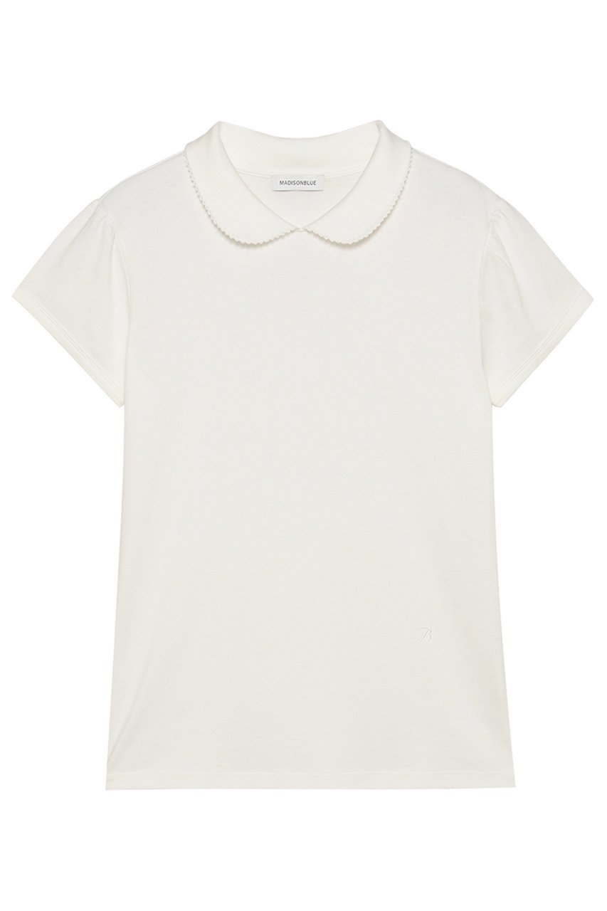 【マディソンブルー/MADISONBLUE】のROUND COLLAR H/S TEE SOFT COTTON ラウンドカラーTシャツ 人気、トレンドファッション・服の通販 founy(ファニー) ファッション Fashion レディースファッション Fashion for Women トップス・カットソー Cut & Sew Tops シャツ・ブラウス・オフィスカジュアル Elegant Blouses & Button-Ups ロングTシャツ・Tシャツ Longline T-Shirts & Tees カットソー・ベーシックTシャツ Cut-and-Sewn Tops / Stretch Tees & Basics 2026年 2026 ショート Short, Short Length スリーブ Sleeve, Long Sleeve / Short Sleeve モチーフ Motif, Design Theme ラウンド Round, Round Neck 夏 Summer 春 Spring S/S・春夏 SS, Spring/Summer, Warm Season other-1|ID: prp329100004793129 ipo3291000000034777962