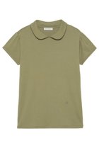 【マディソンブルー/MADISONBLUE】のROUND COLLAR H/S TEE SOFT COTTON ラウンドカラーTシャツ カーキ|ID: prp329100004793129 ipo3291000000034777964