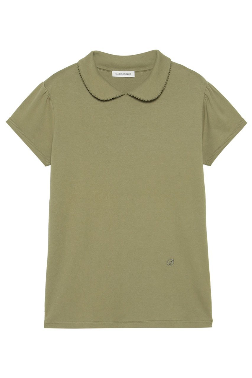 【マディソンブルー/MADISONBLUE】のROUND COLLAR H/S TEE SOFT COTTON ラウンドカラーTシャツ インテリア・キッズ・メンズ・レディースファッション・服の通販 founy(ファニー) ファッション Fashion レディースファッション Fashion for Women トップス・カットソー Cut & Sew Tops シャツ・ブラウス・オフィスカジュアル Elegant Blouses & Button-Ups ロングTシャツ・Tシャツ Longline T-Shirts & Tees カットソー・ベーシックTシャツ Cut-and-Sewn Tops / Stretch Tees & Basics 2026年 2026 ショート Short, Short Length スリーブ Sleeve, Long Sleeve / Short Sleeve モチーフ Motif, Design Theme ラウンド Round, Round Neck 夏 Summer 春 Spring S/S・春夏 SS, Spring/Summer, Warm Season カーキ|ID: prp329100004793129 ipo3291000000034777964