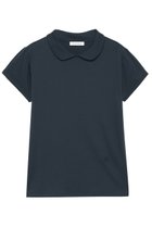 【マディソンブルー/MADISONBLUE】のROUND COLLAR H/S TEE SOFT COTTON ラウンドカラーTシャツ ネイビー|ID: prp329100004793129 ipo3291000000034777965