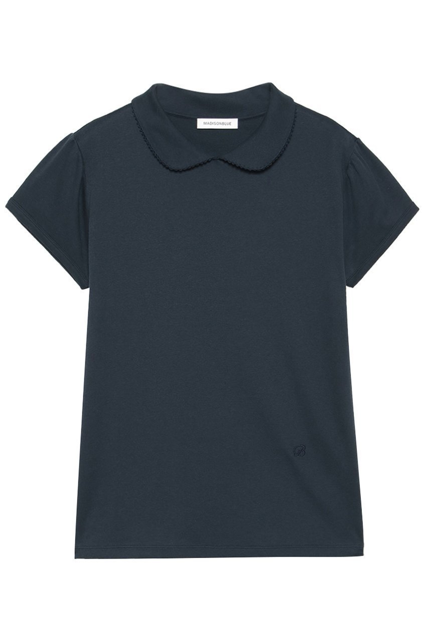 【マディソンブルー/MADISONBLUE】のROUND COLLAR H/S TEE SOFT COTTON ラウンドカラーTシャツ インテリア・キッズ・メンズ・レディースファッション・服の通販 founy(ファニー) ファッション Fashion レディースファッション Fashion for Women トップス・カットソー Cut & Sew Tops シャツ・ブラウス・オフィスカジュアル Elegant Blouses & Button-Ups ロングTシャツ・Tシャツ Longline T-Shirts & Tees カットソー・ベーシックTシャツ Cut-and-Sewn Tops / Stretch Tees & Basics 2026年 2026 ショート Short, Short Length スリーブ Sleeve, Long Sleeve / Short Sleeve モチーフ Motif, Design Theme ラウンド Round, Round Neck 夏 Summer 春 Spring S/S・春夏 SS, Spring/Summer, Warm Season ネイビー|ID: prp329100004793129 ipo3291000000034777965