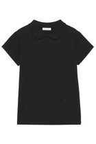 【マディソンブルー/MADISONBLUE】のROUND COLLAR H/S TEE SOFT COTTON ラウンドカラーTシャツ ブラック|ID: prp329100004793129 ipo3291000000034777966