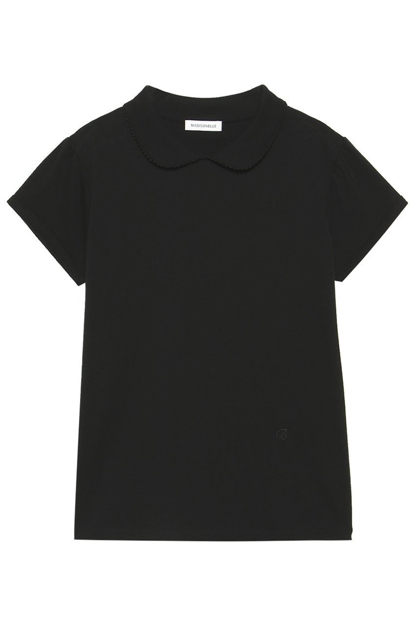 【マディソンブルー/MADISONBLUE】のROUND COLLAR H/S TEE SOFT COTTON ラウンドカラーTシャツ インテリア・キッズ・メンズ・レディースファッション・服の通販 founy(ファニー) ファッション Fashion レディースファッション Fashion for Women トップス・カットソー Cut & Sew Tops シャツ・ブラウス・オフィスカジュアル Elegant Blouses & Button-Ups ロングTシャツ・Tシャツ Longline T-Shirts & Tees カットソー・ベーシックTシャツ Cut-and-Sewn Tops / Stretch Tees & Basics 2026年 2026 ショート Short, Short Length スリーブ Sleeve, Long Sleeve / Short Sleeve モチーフ Motif, Design Theme ラウンド Round, Round Neck 夏 Summer 春 Spring S/S・春夏 SS, Spring/Summer, Warm Season ブラック|ID: prp329100004793129 ipo3291000000034777966