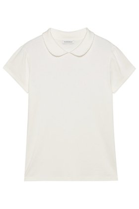 【マディソンブルー/MADISONBLUE】 ROUND COLLAR H/S TEE SOFT COTTON ラウンドカラーTシャツ人気、トレンドファッション・服の通販 founy(ファニー) ファッション Fashion レディースファッション Fashion for Women トップス・カットソー Cut & Sew Tops シャツ・ブラウス・オフィスカジュアル Elegant Blouses & Button-Ups ロングTシャツ・Tシャツ Longline T-Shirts & Tees カットソー・ベーシックTシャツ Cut-and-Sewn Tops / Stretch Tees & Basics 2026年 2026 ショート Short, Short Length スリーブ Sleeve, Long Sleeve / Short Sleeve モチーフ Motif, Design Theme ラウンド Round, Round Neck 夏 Summer 春 Spring S/S・春夏 SS, Spring/Summer, Warm Season |ID:prp329100004793129