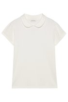 【マディソンブルー/MADISONBLUE】のROUND COLLAR H/S TEE SOFT COTTON ラウンドカラーTシャツ ホワイト|ID: prp329100004793129 ipo3291000000036156476