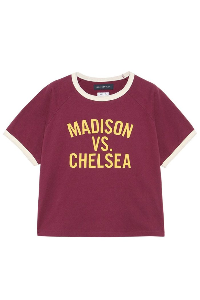 【マディソンブルー/MADISONBLUE】のH/S RINGER TEE リンガーTシャツ インテリア・キッズ・メンズ・レディースファッション・服の通販 founy(ファニー) https://founy.com/ ファッション Fashion レディースファッション Fashion for Women トップス・カットソー Cut & Sew Tops シャツ・ブラウス・オフィスカジュアル Elegant Blouses & Button-Ups ロングTシャツ・Tシャツ Longline T-Shirts & Tees カットソー・ベーシックTシャツ Cut-and-Sewn Tops / Stretch Tees & Basics 2026年 2026 ショート Short, Short Length スリーブ Sleeve, Long Sleeve / Short Sleeve バランス Balance, Style Balance ルーズ Loose, Oversized ヴィンテージ Vintage Style 半袖 Short Sleeve, Half Sleeve 夏 Summer 春 Spring S/S・春夏 SS, Spring/Summer, Warm Season |ID: prp329100004793131 ipo3291000000034777975