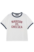 【マディソンブルー/MADISONBLUE】のH/S RINGER TEE リンガーTシャツ ホワイト|ID:prp329100004793131