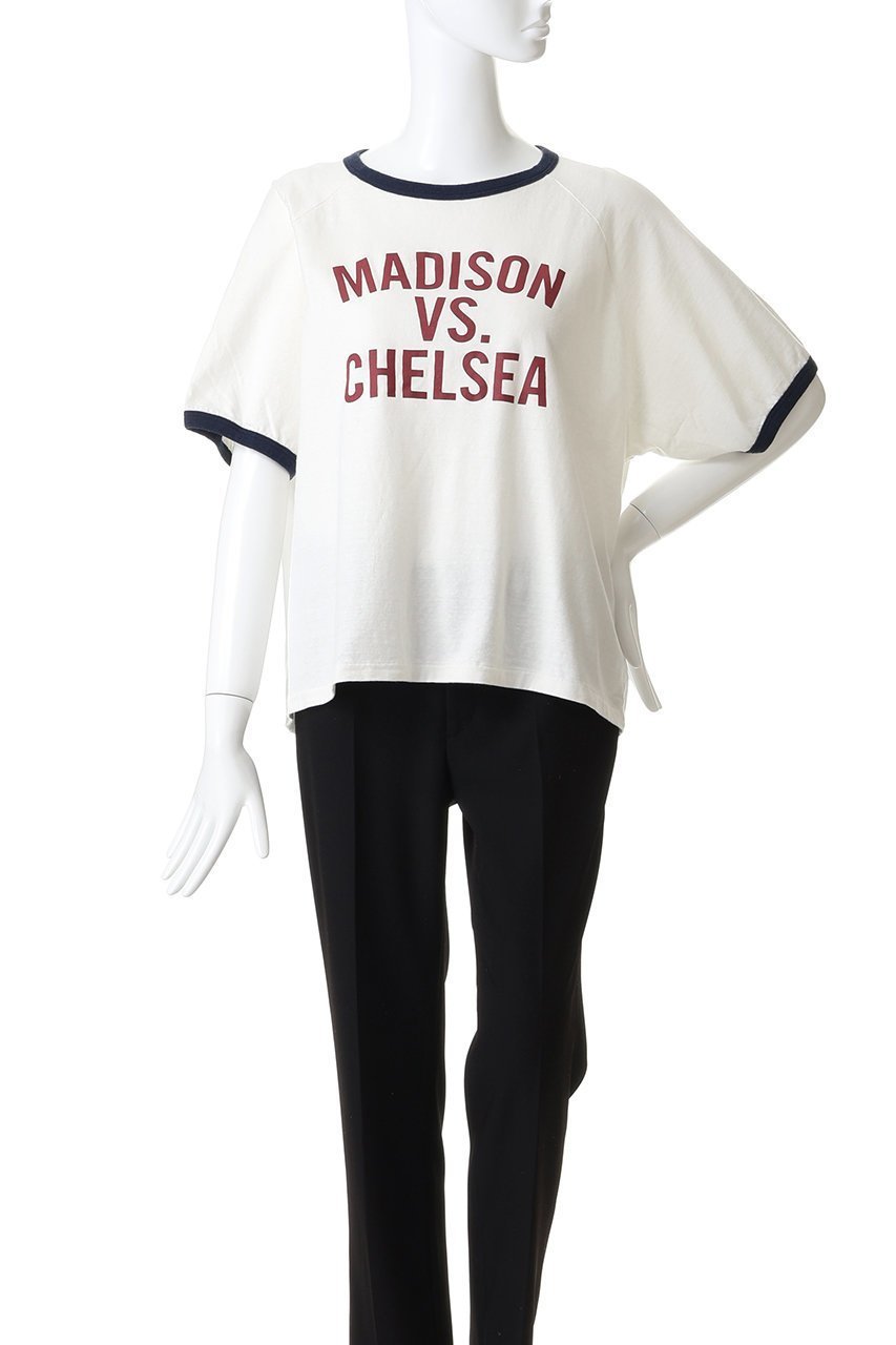 【マディソンブルー/MADISONBLUE】の【UNISEX】H/S RINGER TEE リンガーTシャツ 人気、トレンドファッション・服の通販 founy(ファニー) 　ファッション　Fashion　レディースファッション　Fashion for Women　トップス・カットソー　Cut & Sew Tops　シャツ・ブラウス・オフィスカジュアル　Elegant Blouses & Button-Ups　ロングTシャツ・Tシャツ　Longline T-Shirts & Tees　カットソー・ベーシックTシャツ　Cut-and-Sewn Tops / Stretch Tees & Basics　2026年　2026　ユニセックス　Unisex, Genderless　ショート　Short, Short Length　スリーブ　Sleeve, Long Sleeve / Short Sleeve　バランス　Balance, Style Balance　ルーズ　Loose, Oversized　ヴィンテージ　Vintage Style　再入荷　Restock / Back in Stock　半袖　Short Sleeve, Half Sleeve　夏　Summer　春　Spring　S/S・春夏　SS, Spring/Summer, Warm Season　other-2|ID: prp329100004793131 ipo3291000000035943212