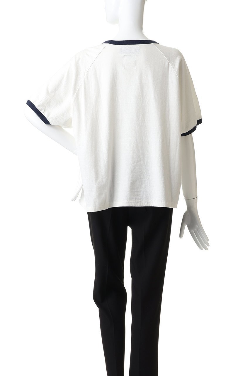 【マディソンブルー/MADISONBLUE】の【UNISEX】H/S RINGER TEE リンガーTシャツ 人気、トレンドファッション・服の通販 founy(ファニー) 　ファッション　Fashion　レディースファッション　Fashion for Women　トップス・カットソー　Cut & Sew Tops　シャツ・ブラウス・オフィスカジュアル　Elegant Blouses & Button-Ups　ロングTシャツ・Tシャツ　Longline T-Shirts & Tees　カットソー・ベーシックTシャツ　Cut-and-Sewn Tops / Stretch Tees & Basics　2026年　2026　ユニセックス　Unisex, Genderless　ショート　Short, Short Length　スリーブ　Sleeve, Long Sleeve / Short Sleeve　バランス　Balance, Style Balance　ルーズ　Loose, Oversized　ヴィンテージ　Vintage Style　再入荷　Restock / Back in Stock　半袖　Short Sleeve, Half Sleeve　夏　Summer　春　Spring　S/S・春夏　SS, Spring/Summer, Warm Season　other-4|ID: prp329100004793131 ipo3291000000035943214