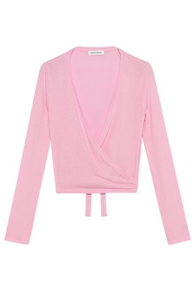 【マディソンブルー/MADISONBLUE】のCACHE-COEUR TEE カシュクールTシャツ 人気、トレンドファッション・服の通販 founy(ファニー) ファッション Fashion レディースファッション Fashion for Women トップス・カットソー Cut & Sew Tops カーディガン・羽織り Layered Style Cardigans シャツ・ブラウス・オフィスカジュアル Elegant Blouses & Button-Ups ロングTシャツ・Tシャツ Longline T-Shirts & Tees カットソー・ベーシックTシャツ Cut-and-Sewn Tops / Stretch Tees & Basics 2026年 2026 おすすめ Recommended / Our Picks なめらか Smooth, Silky Texture カシュクール Wrap Design カラフル Colorful Design カーディガン Cardigan, Knitwear シルク Silk, 100% Silk フィット Fit, Slim Fit フォルム Silhouette, Form 半袖 Short Sleeve, Half Sleeve 夏 Summer 春 Spring S/S・春夏 SS, Spring/Summer, Warm Season |ID:prp329100004793133