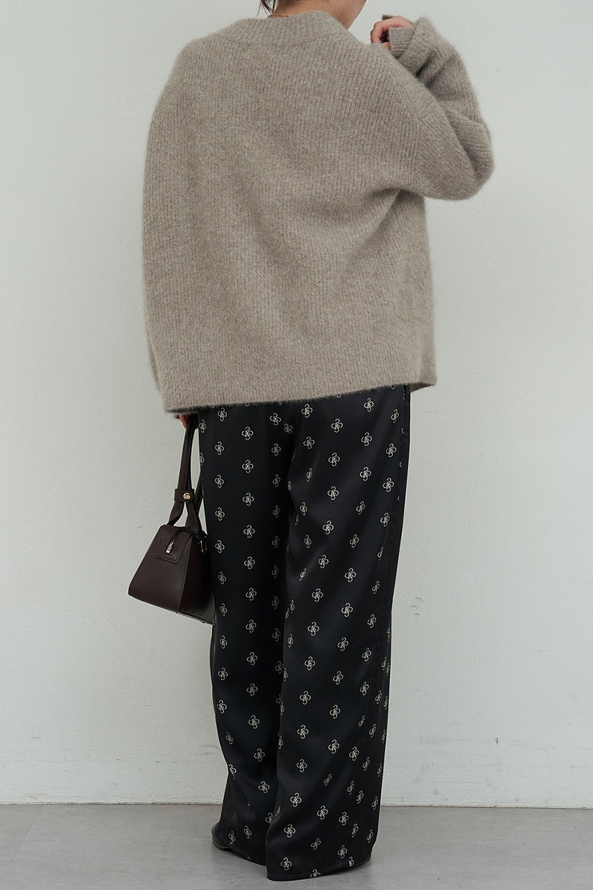 【ガリャルダガランテ/GALLARDAGALANTE】のプリントサテンパンツ 人気、トレンドファッション・服の通販 founy(ファニー) 　ファッション　Fashion　レディースファッション　Fashion for Women　パンツ　Pants & Trousers　サテン　Satin, Glossy Fabric　エレガント 上品　Elegant　other-8|ID: prp329100004793134 ipo3291000000034991140