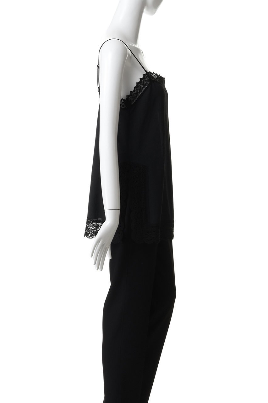 【ガリャルダガランテ/GALLARDAGALANTE】の【HERITANOVUM】レースキャミソール 人気、トレンドファッション・服の通販 founy(ファニー) 　ファッション　Fashion　レディースファッション　Fashion for Women　トップス・カットソー　Cut & Sew Tops　キャミソール&ノースリーブ　Camisoles & Sleeveless Tops　シャツ・ブラウス・オフィスカジュアル　Elegant Blouses & Button-Ups　ロングTシャツ・Tシャツ　Longline T-Shirts & Tees　カットソー・ベーシックTシャツ　Cut-and-Sewn Tops / Stretch Tees & Basics　なめらか　Smooth, Silky Texture　インナー　Innerwear　キャミソール　Camisole, Spaghetti Strap Top　スリット　Slit, Slit Detail　タンク　Tank Top, Sleeveless Top　トレンド　Trend, Trending Now　レース　Lace, Lace Fabric　エレガント 上品　Elegant　other-3|ID: prp329100004793136 ipo3291000000035899060