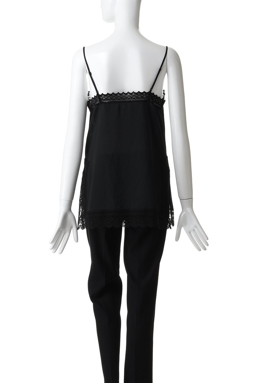 【ガリャルダガランテ/GALLARDAGALANTE】の【HERITANOVUM】レースキャミソール 人気、トレンドファッション・服の通販 founy(ファニー) 　ファッション　Fashion　レディースファッション　Fashion for Women　トップス・カットソー　Cut & Sew Tops　キャミソール&ノースリーブ　Camisoles & Sleeveless Tops　シャツ・ブラウス・オフィスカジュアル　Elegant Blouses & Button-Ups　ロングTシャツ・Tシャツ　Longline T-Shirts & Tees　カットソー・ベーシックTシャツ　Cut-and-Sewn Tops / Stretch Tees & Basics　なめらか　Smooth, Silky Texture　インナー　Innerwear　キャミソール　Camisole, Spaghetti Strap Top　スリット　Slit, Slit Detail　タンク　Tank Top, Sleeveless Top　トレンド　Trend, Trending Now　レース　Lace, Lace Fabric　エレガント 上品　Elegant　other-4|ID: prp329100004793136 ipo3291000000035899061