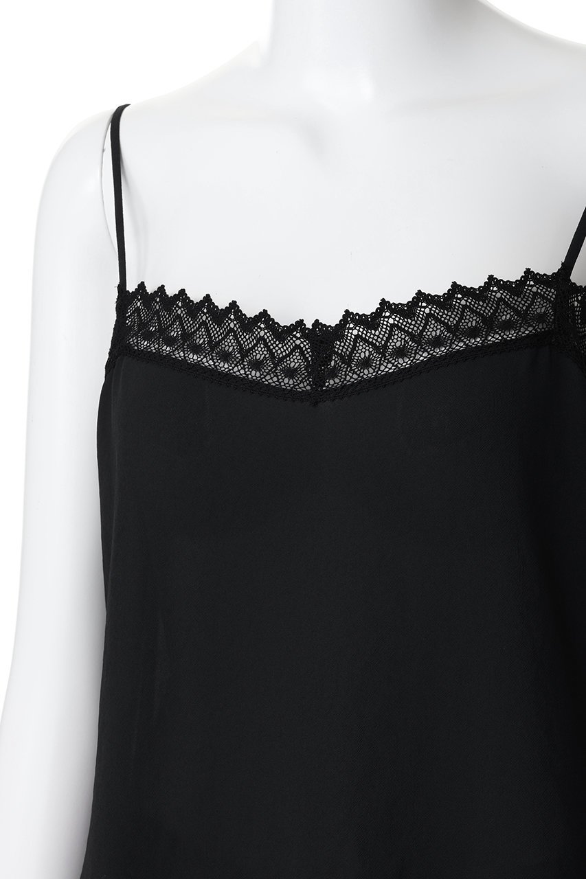 【ガリャルダガランテ/GALLARDAGALANTE】の【HERITANOVUM】レースキャミソール 人気、トレンドファッション・服の通販 founy(ファニー) 　ファッション　Fashion　レディースファッション　Fashion for Women　トップス・カットソー　Cut & Sew Tops　キャミソール&ノースリーブ　Camisoles & Sleeveless Tops　シャツ・ブラウス・オフィスカジュアル　Elegant Blouses & Button-Ups　ロングTシャツ・Tシャツ　Longline T-Shirts & Tees　カットソー・ベーシックTシャツ　Cut-and-Sewn Tops / Stretch Tees & Basics　なめらか　Smooth, Silky Texture　インナー　Innerwear　キャミソール　Camisole, Spaghetti Strap Top　スリット　Slit, Slit Detail　タンク　Tank Top, Sleeveless Top　トレンド　Trend, Trending Now　レース　Lace, Lace Fabric　エレガント 上品　Elegant　other-5|ID: prp329100004793136 ipo3291000000035899063