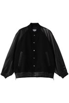 【メゾンスペシャル/MAISON SPECIAL】の【UNISEX】SHEEPレザーコンビスタジャン 人気、トレンドファッション・服の通販 founy(ファニー) ファッション Fashion レディースファッション Fashion for Women アウター Coat / Outerwear Collection レディースジャケット・軽アウター Jackets ブルゾンジャケット・スポーティアウター Blouson Jackets ユニセックス Unisex, Genderless ジャケット Jacket, Outerwear ブルゾン Blouson, Bomber Jacket モダン Modern, Contemporary エレガント 上品 Elegant 新作・新入荷 New Arrivals / New In thumbnail BLK(ブラック)|ID: prp329100004793137 ipo3291000000034778017