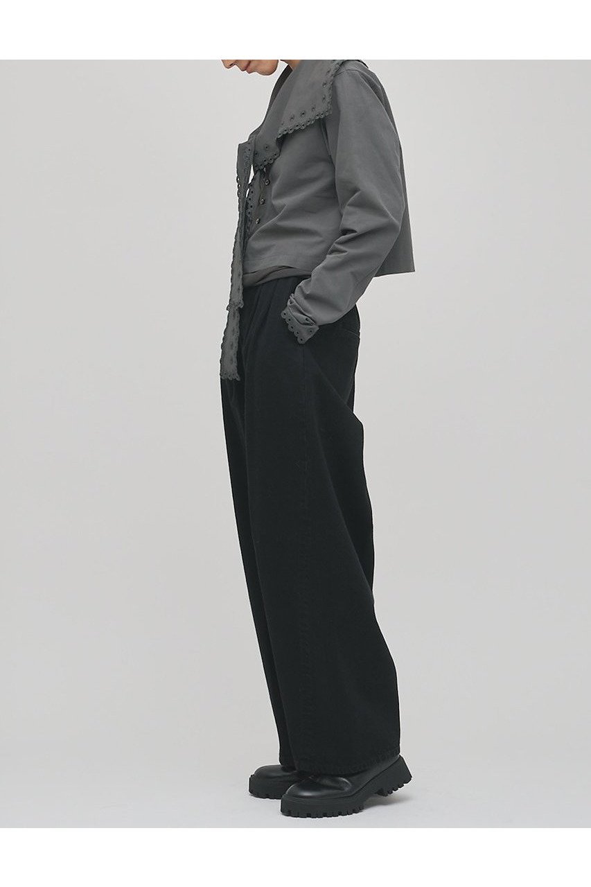 【ウィムガゼット/Whim Gazette】の【GEMINI】デニム 人気、トレンドファッション・服の通販 founy(ファニー) ファッション Fashion レディースファッション Fashion for Women パンツ Pants & Trousers デニムパンツ・ジーンズ・美脚デニム Denim Jeans & Pants スラックス Slacks, Dress Pants スリット Slit, Slit Detail デニム Denim, Jeans Material ネップ Nepp, Slub Yarn フロント Front, Front Design ポケット Pocket, Pocket Detail ループ Loop, Loop Knit ワイド Wide, Wide Fit 新作・新入荷 New Arrivals / New In other-3|ID: prp329100004793140 ipo3291000000034778044