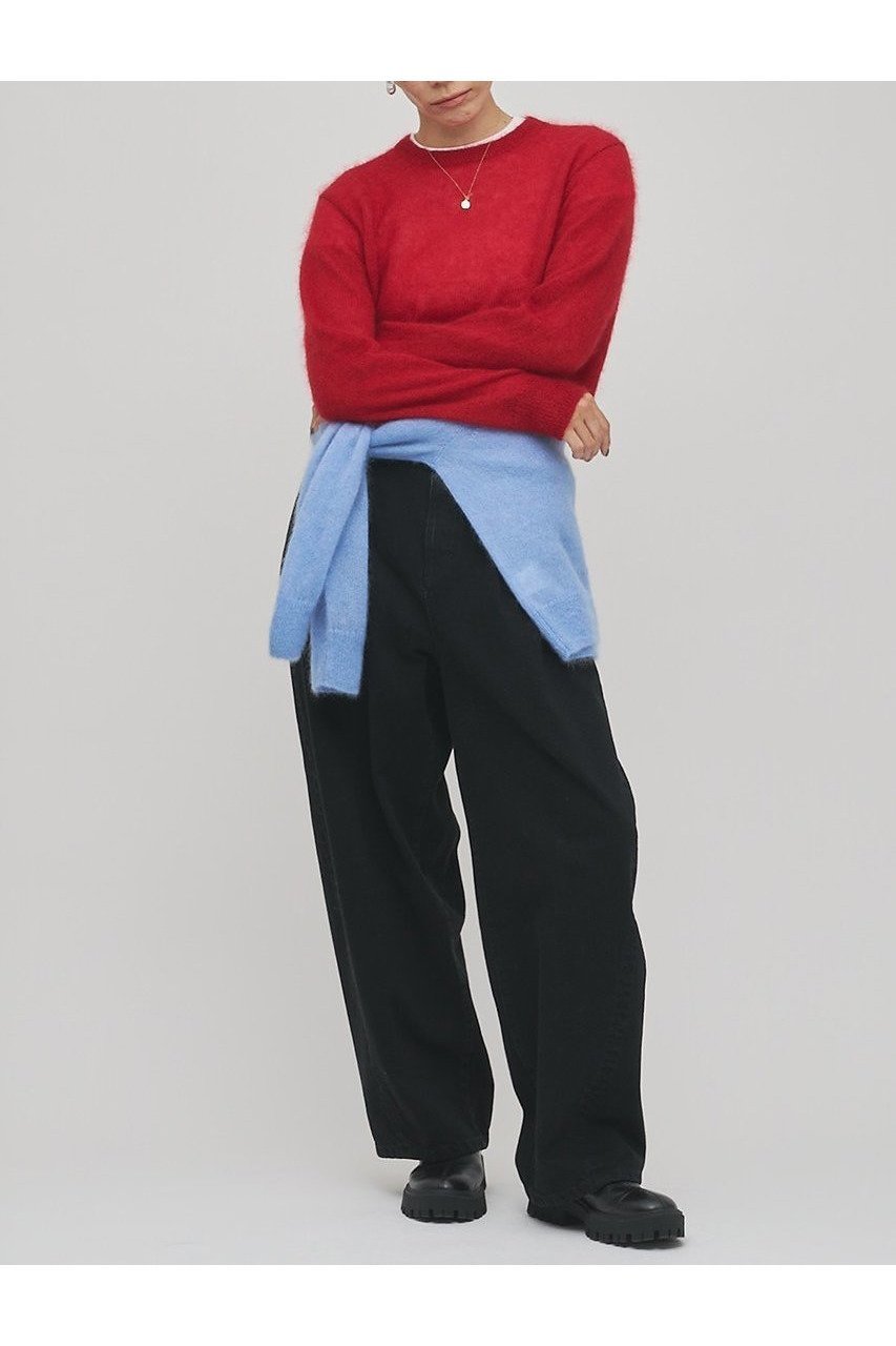 【ウィムガゼット/Whim Gazette】の【GEMINI】デニム 人気、トレンドファッション・服の通販 founy(ファニー) ファッション Fashion レディースファッション Fashion for Women パンツ Pants & Trousers デニムパンツ・ジーンズ・美脚デニム Denim Jeans & Pants スラックス Slacks, Dress Pants スリット Slit, Slit Detail デニム Denim, Jeans Material ネップ Nepp, Slub Yarn フロント Front, Front Design ポケット Pocket, Pocket Detail ループ Loop, Loop Knit ワイド Wide, Wide Fit 新作・新入荷 New Arrivals / New In other-5|ID: prp329100004793140 ipo3291000000034778046