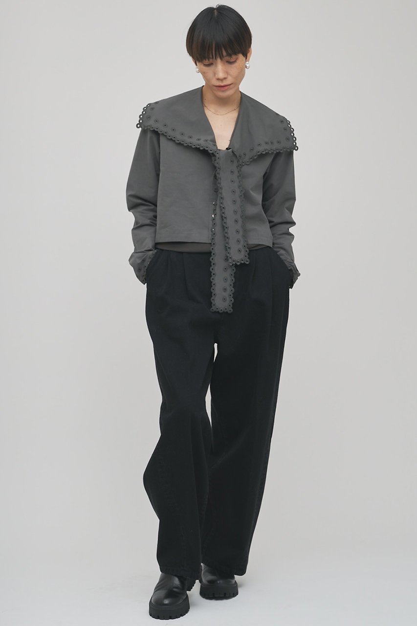 【ウィムガゼット/Whim Gazette】の【GEMINI】デニム 人気、トレンドファッション・服の通販 founy(ファニー) 　ファッション　Fashion　レディースファッション　Fashion for Women　パンツ　Pants & Trousers　デニムパンツ・ジーンズ・美脚デニム　Denim Jeans & Pants　スラックス　Slacks, Dress Pants　スリット　Slit, Slit Detail　デニム　Denim, Jeans Material　ネップ　Nepp, Slub Yarn　フロント　Front, Front Design　ポケット　Pocket, Pocket Detail　ループ　Loop, Loop Knit　ワイド　Wide, Wide Fit　other-2|ID: prp329100004793140 ipo3291000000035805512