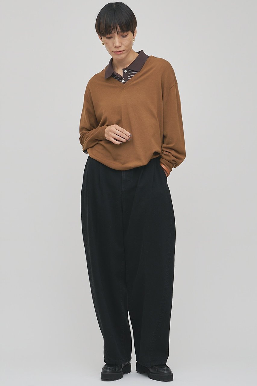 【ウィムガゼット/Whim Gazette】の【GEMINI】デニム 人気、トレンドファッション・服の通販 founy(ファニー) 　ファッション　Fashion　レディースファッション　Fashion for Women　パンツ　Pants & Trousers　デニムパンツ・ジーンズ・美脚デニム　Denim Jeans & Pants　スラックス　Slacks, Dress Pants　スリット　Slit, Slit Detail　デニム　Denim, Jeans Material　ネップ　Nepp, Slub Yarn　フロント　Front, Front Design　ポケット　Pocket, Pocket Detail　ループ　Loop, Loop Knit　ワイド　Wide, Wide Fit　other-4|ID: prp329100004793140 ipo3291000000035805515