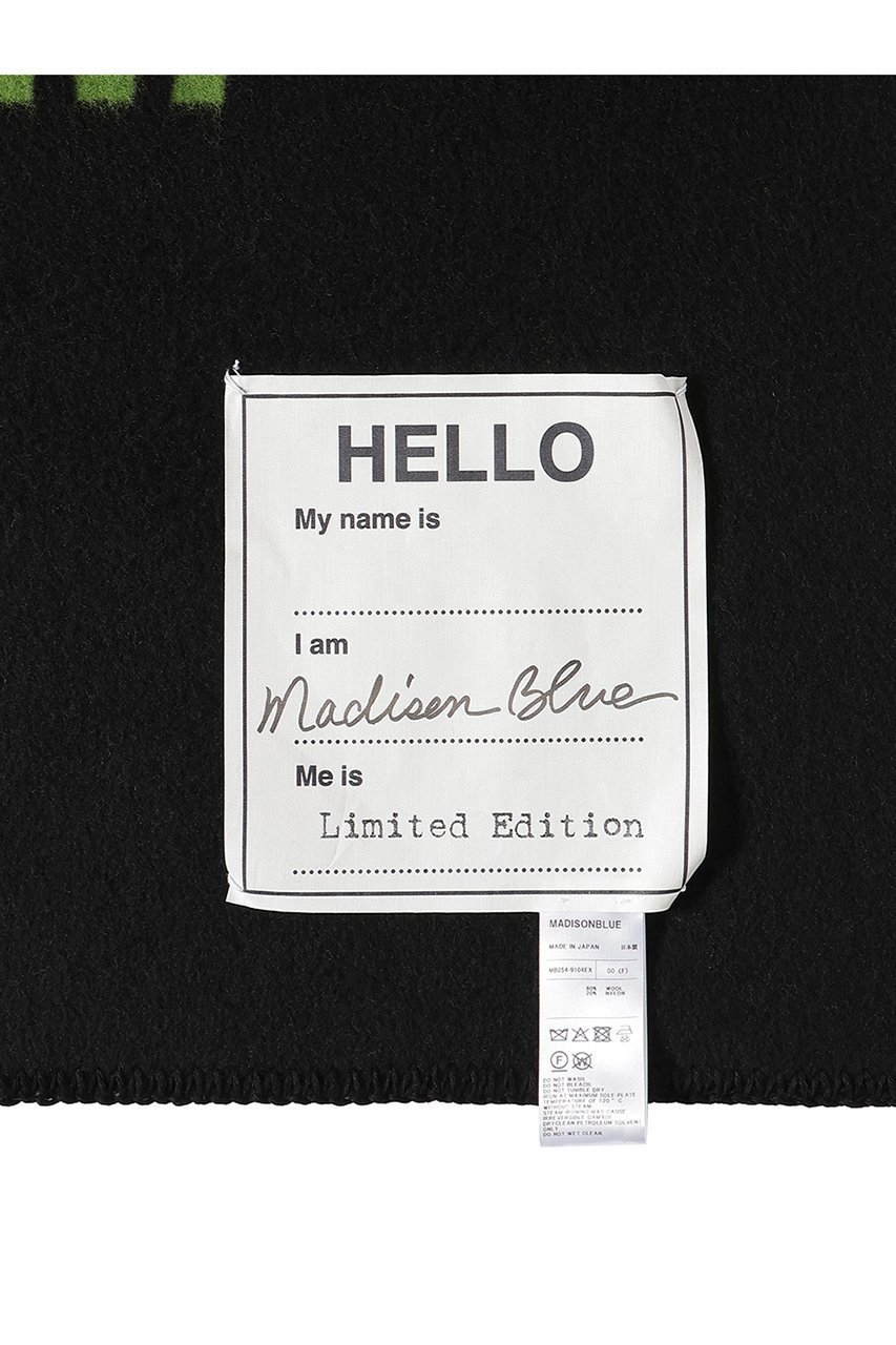 【マディソンブルー/MADISONBLUE】の【UNISEX】MESSAGE BLANKET メッセージブランケット 人気、トレンドファッション・服の通販 founy(ファニー) ファッション Fashion レディースファッション Fashion for Women ストール Soft & Warm Scarves マフラー・スヌード / 冬小物の定番 Scarves & Mufflers ユニセックス Unisex, Genderless グラフィック Graphic, Graphic Design コレクション Collection, Seasonal Line ジャカード/ジャガード Jacquard, Woven Pattern ストール Stole, Wrap ブランケット Blanket, Throw Blanket マフラー Scarf, Muffler リバーシブル Reversible, Two-Sided 今季 This Season, Current Season 冬 Winter / This Winter 新作・新入荷 New Arrivals / New In other-3|ID: prp329100004793141 ipo3291000000034778052