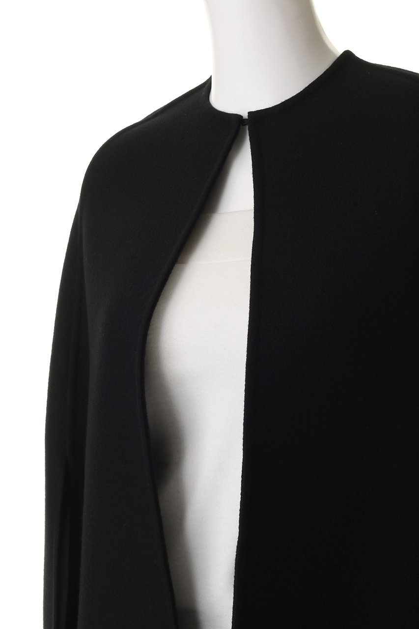 【マディソンブルー/MADISONBLUE】のREVER SIDE SLIT CAPE リバーサイドスリットケープ 人気、トレンドファッション・服の通販 founy(ファニー) 　ファッション　Fashion　レディースファッション　Fashion for Women　アウター　Coat / Outerwear Collection　コート・ロングコート・ピーコート　Long Coats, Peacoats & More　エレガント 上品　Elegant　ショルダー　Shoulder, Shoulder Strap　フレア　Flare, Flared　メルトン　Melton, Heavy Wool　ロング　Long, Long-Length　新作・新入荷　New Arrivals / New In　other-5|ID: prp329100004793147 ipo3291000000034778100