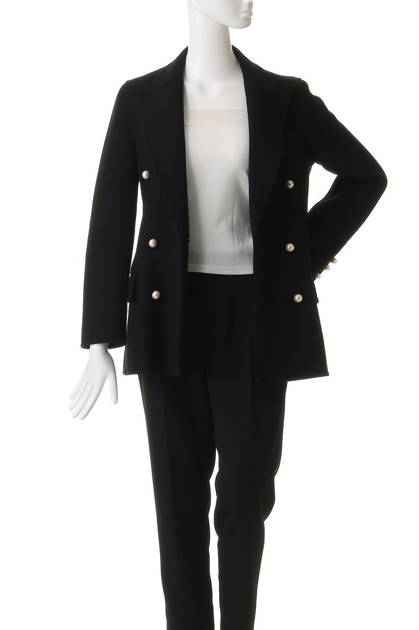 【マディソンブルー/MADISONBLUE】のREVER PEARL GARBO JACKET リバーパールガルボジャケット 人気、トレンドファッション・服の通販 founy(ファニー) 　ファッション　Fashion　レディースファッション　Fashion for Women　アウター　Coat / Outerwear Collection　レディースジャケット・軽アウター　Jackets　エレガント 上品　Elegant　ジャケット　Jacket, Outerwear　パール　Pearl, Pearl Accent　定番　Standard, Basic Item　other-6|ID: prp329100004793148 ipo3291000000036834579