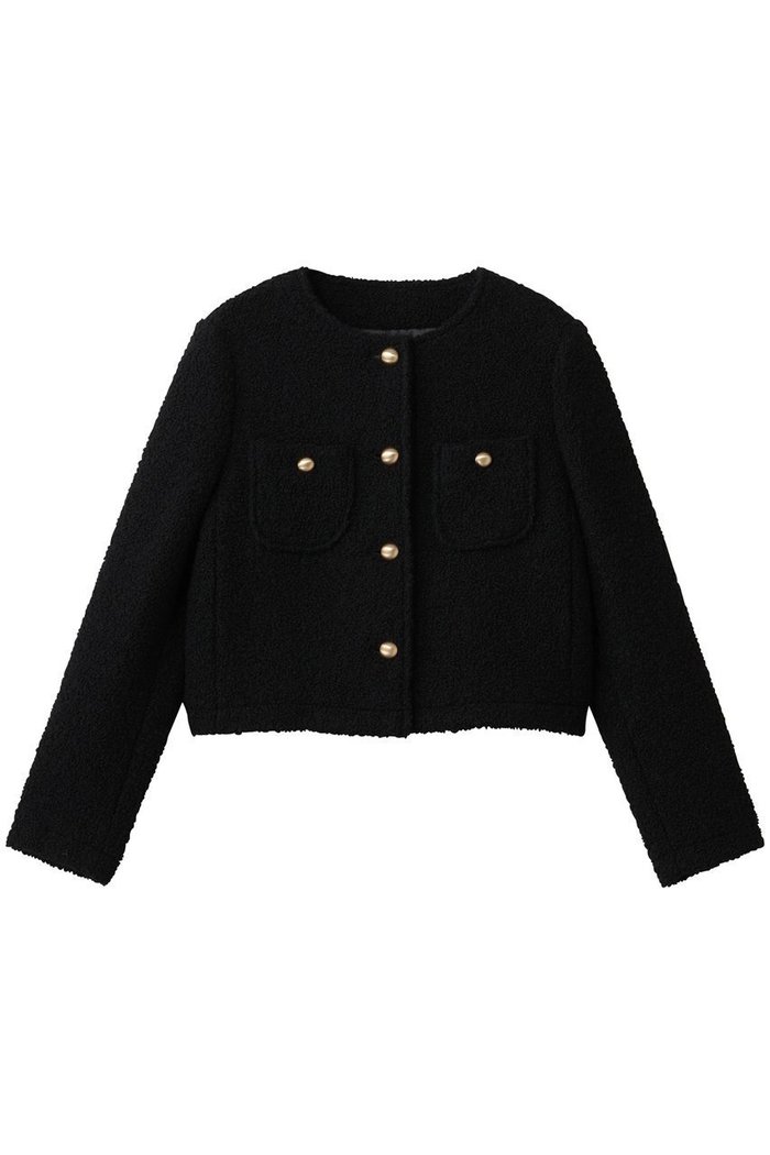 【ジェイドット/j.】のリングツイードノーカラージャケット インテリア・キッズ・メンズ・レディースファッション・服の通販 founy(ファニー) https://founy.com/ ファッション Fashion レディースファッション Fashion for Women アウター Coat / Outerwear Collection レディースジャケット・軽アウター Jackets ノーカラージャケット / シンプル上品コーデ Collarless Jackets オケージョン Occasion Wear ショート Short, Short Length ジャケット Jacket, Outerwear センター Center, Center Line ツイード Twill, Twill Weave リュクス Luxury, Elegant, High-End, Chic レース Lace, Lace Fabric 新作・新入荷 New Arrivals / New In |ID: prp329100004793154 ipo3291000000034778142