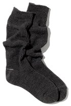 【ユクリ/YUQRI】のcrispy warm ソックス チャコール|ID: prp329100004793160 ipo3291000000034778202