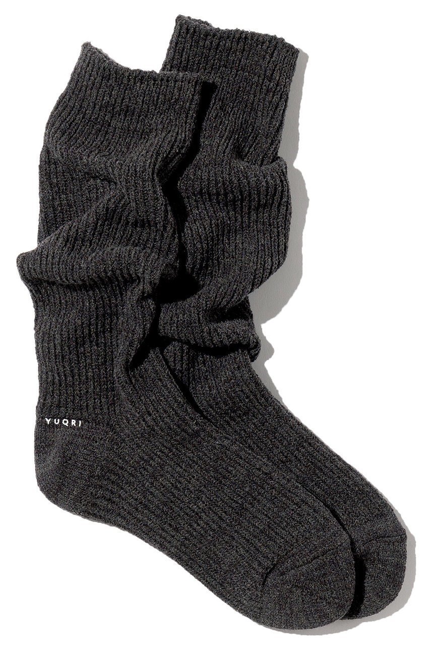 【ユクリ/YUQRI】のcrispy warm ソックス インテリア・キッズ・メンズ・レディースファッション・服の通販 founy(ファニー) 　ファッション　Fashion　レディースファッション　Fashion for Women　ソックス&靴下　Socks & Hosiery　レッグウェア・ストッキング　Legwear & Hosiery　アクリル　Acrylic Material　ソックス　Socks, Hosiery　ユニセックス　Unisex, Genderless　リラックス　Relax, Relaxed Fit　ルーズ　Loose, Oversized　新作・新入荷　New Arrivals / New In　チャコール|ID: prp329100004793160 ipo3291000000034778202