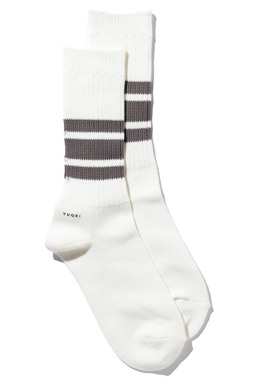 【ユクリ/YUQRI】のWalky ソックス インテリア・キッズ・メンズ・レディースファッション・服の通販 founy(ファニー) 　ファッション　Fashion　レディースファッション　Fashion for Women　ソックス&靴下　Socks & Hosiery　レッグウェア・ストッキング　Legwear & Hosiery　ソックス　Socks, Hosiery　ユニセックス　Unisex, Genderless　新作・新入荷　New Arrivals / New In　ホワイト/グレー|ID: prp329100004793164 ipo3291000000034778252