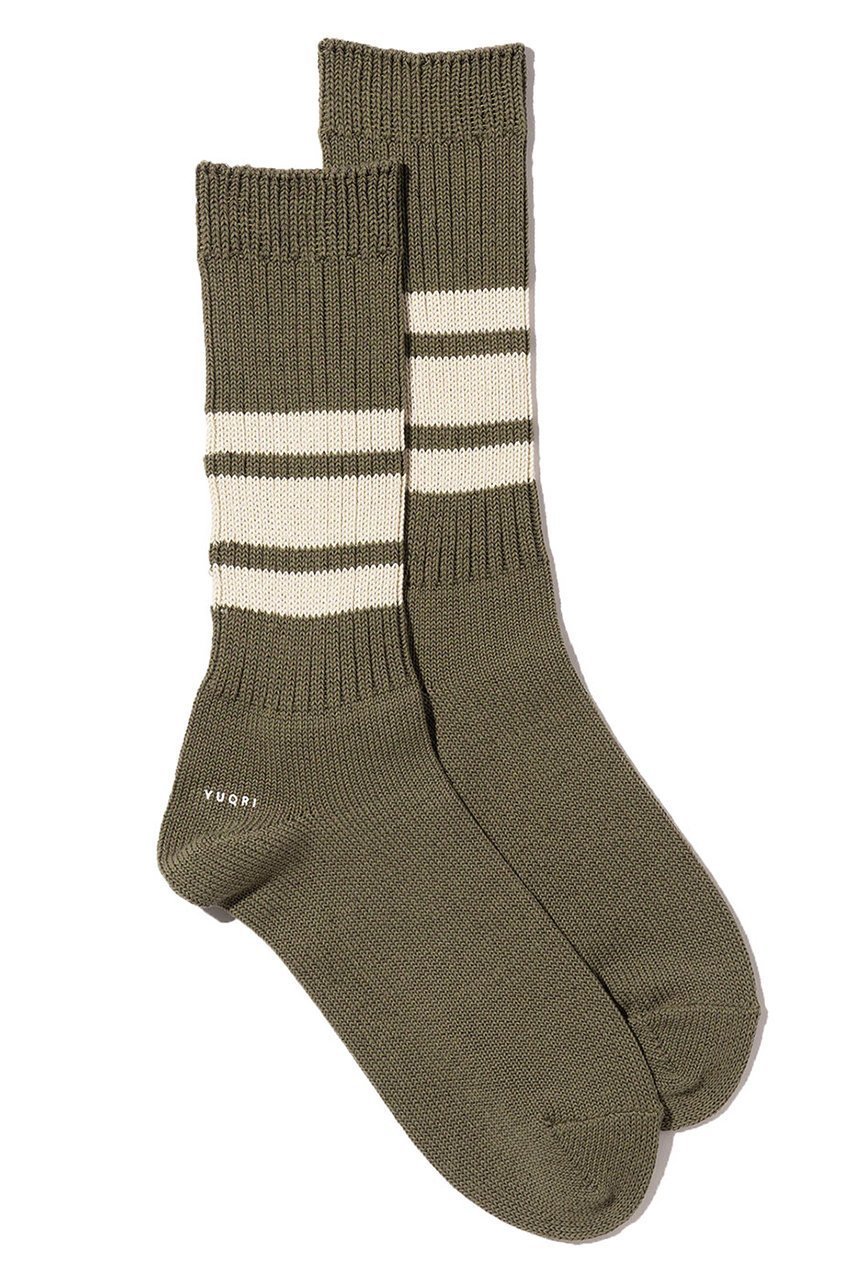 【ユクリ/YUQRI】のWalky ソックス インテリア・キッズ・メンズ・レディースファッション・服の通販 founy(ファニー) 　ファッション　Fashion　レディースファッション　Fashion for Women　ソックス&靴下　Socks & Hosiery　レッグウェア・ストッキング　Legwear & Hosiery　ソックス　Socks, Hosiery　ユニセックス　Unisex, Genderless　新作・新入荷　New Arrivals / New In　オリーブ|ID: prp329100004793164 ipo3291000000034778255