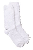 【ユクリ/YUQRI】のfaux fur ソックス ホワイト|ID: prp329100004793165 ipo3291000000034778265