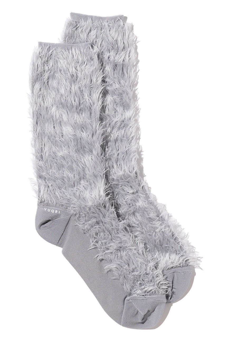 【ユクリ/YUQRI】のfaux fur ソックス インテリア・キッズ・メンズ・レディースファッション・服の通販 founy(ファニー) ファッション Fashion レディースファッション Fashion for Women ソックス&靴下 Socks & Hosiery レッグウェア・ストッキング Legwear & Hosiery シューズ Shoes, Footwear ソックス Socks, Hosiery ユニセックス Unisex, Genderless 新作・新入荷 New Arrivals / New In グレー|ID: prp329100004793165 ipo3291000000034778267