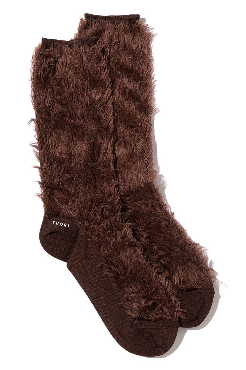 【ユクリ/YUQRI】のfaux fur ソックス インテリア・キッズ・メンズ・レディースファッション・服の通販 founy(ファニー) ファッション Fashion レディースファッション Fashion for Women ソックス&靴下 Socks & Hosiery レッグウェア・ストッキング Legwear & Hosiery シューズ Shoes, Footwear ソックス Socks, Hosiery ユニセックス Unisex, Genderless 新作・新入荷 New Arrivals / New In ブラウン|ID: prp329100004793165 ipo3291000000034778268