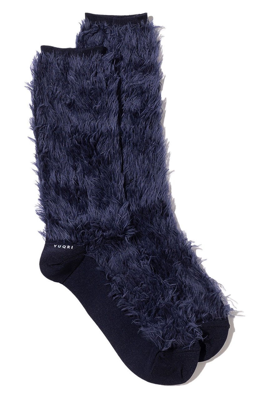 【ユクリ/YUQRI】のfaux fur ソックス インテリア・キッズ・メンズ・レディースファッション・服の通販 founy(ファニー) ファッション Fashion レディースファッション Fashion for Women ソックス&靴下 Socks & Hosiery レッグウェア・ストッキング Legwear & Hosiery シューズ Shoes, Footwear ソックス Socks, Hosiery ユニセックス Unisex, Genderless 新作・新入荷 New Arrivals / New In ネイビー|ID: prp329100004793165 ipo3291000000034778269