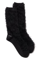 【ユクリ/YUQRI】のfaux fur ソックス ブラック|ID: prp329100004793165 ipo3291000000036156737