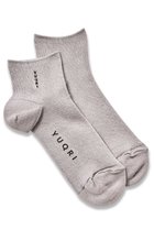 【ユクリ/YUQRI】のsilky ankle ソックス ライトグレー|ID: prp329100004793168 ipo3291000000034778312