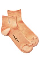 【ユクリ/YUQRI】のsilky ankle ソックス アプリコット|ID: prp329100004793168 ipo3291000000036216569