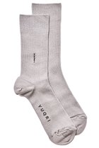 【ユクリ/YUQRI】のsilky crew ソックス ライトグレー|ID: prp329100004793169 ipo3291000000034778324