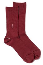 【ユクリ/YUQRI】のsilky crew ソックス ワイン|ID: prp329100004793169 ipo3291000000034778334