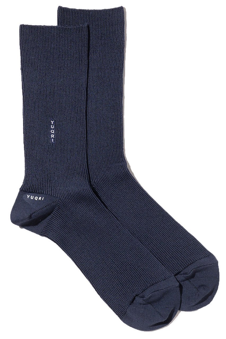 【ユクリ/YUQRI】のsilky crew ソックス インテリア・キッズ・メンズ・レディースファッション・服の通販 founy(ファニー) ファッション Fashion レディースファッション Fashion for Women ソックス&靴下 Socks & Hosiery レッグウェア・ストッキング Legwear & Hosiery シルク Silk, 100% Silk シルケット Silket, Silky Cotton ソックス Socks, Hosiery とろみ Fluid, Flowy Fabric なめらか Smooth, Silky Texture ユニセックス Unisex, Genderless 新作・新入荷 New Arrivals / New In ダークブルー|ID: prp329100004793169 ipo3291000000034778335