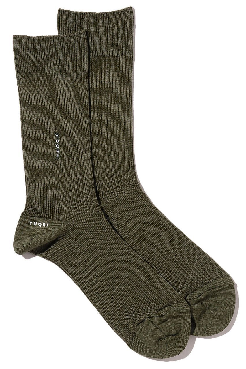 【ユクリ/YUQRI】のsilky ソックス インテリア・キッズ・メンズ・レディースファッション・服の通販 founy(ファニー) 　ファッション　Fashion　レディースファッション　Fashion for Women　ソックス&靴下　Socks & Hosiery　レッグウェア・ストッキング　Legwear & Hosiery　シルク　Silk, 100% Silk　シルケット　Silket, Silky Cotton　ソックス　Socks, Hosiery　とろみ　Fluid, Flowy Fabric　なめらか　Smooth, Silky Texture　ユニセックス　Unisex, Genderless　新作・新入荷　New Arrivals / New In　ダークオリーブ|ID: prp329100004793169 ipo3291000000036216594