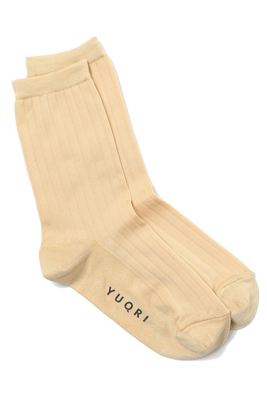 【ユクリ/YUQRI】のattach broad rib ソックス インテリア・キッズ・メンズ・レディースファッション・服の通販 founy(ファニー) ファッション Fashion レディースファッション Fashion for Women ソックス&靴下 Socks & Hosiery レッグウェア・ストッキング Legwear & Hosiery エレガント 上品 Elegant 軽量 Lightweight, Ultra Light ソックス Socks, Hosiery ドレス Dress, One-Piece ユニセックス Unisex, Genderless 新作・新入荷 New Arrivals / New In ベージュ|ID: prp329100004793170 ipo3291000000034778347