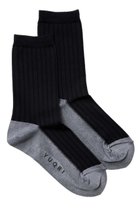 【ユクリ/YUQRI】のattach broad rib ソックス ブラック×グレー|ID: prp329100004793170 ipo3291000000034778353