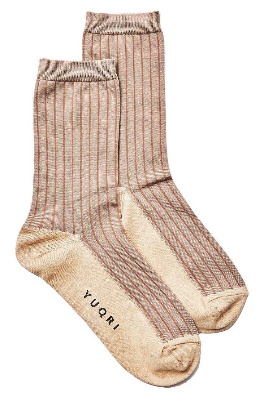 【ユクリ/YUQRI】のattach broad rib ソックス インテリア・キッズ・メンズ・レディースファッション・服の通販 founy(ファニー) ファッション Fashion レディースファッション Fashion for Women ソックス&靴下 Socks & Hosiery レッグウェア・ストッキング Legwear & Hosiery エレガント 上品 Elegant 軽量 Lightweight, Ultra Light ソックス Socks, Hosiery ドレス Dress, One-Piece ユニセックス Unisex, Genderless 新作・新入荷 New Arrivals / New In ベージュ×ベージュ|ID: prp329100004793170 ipo3291000000034778354